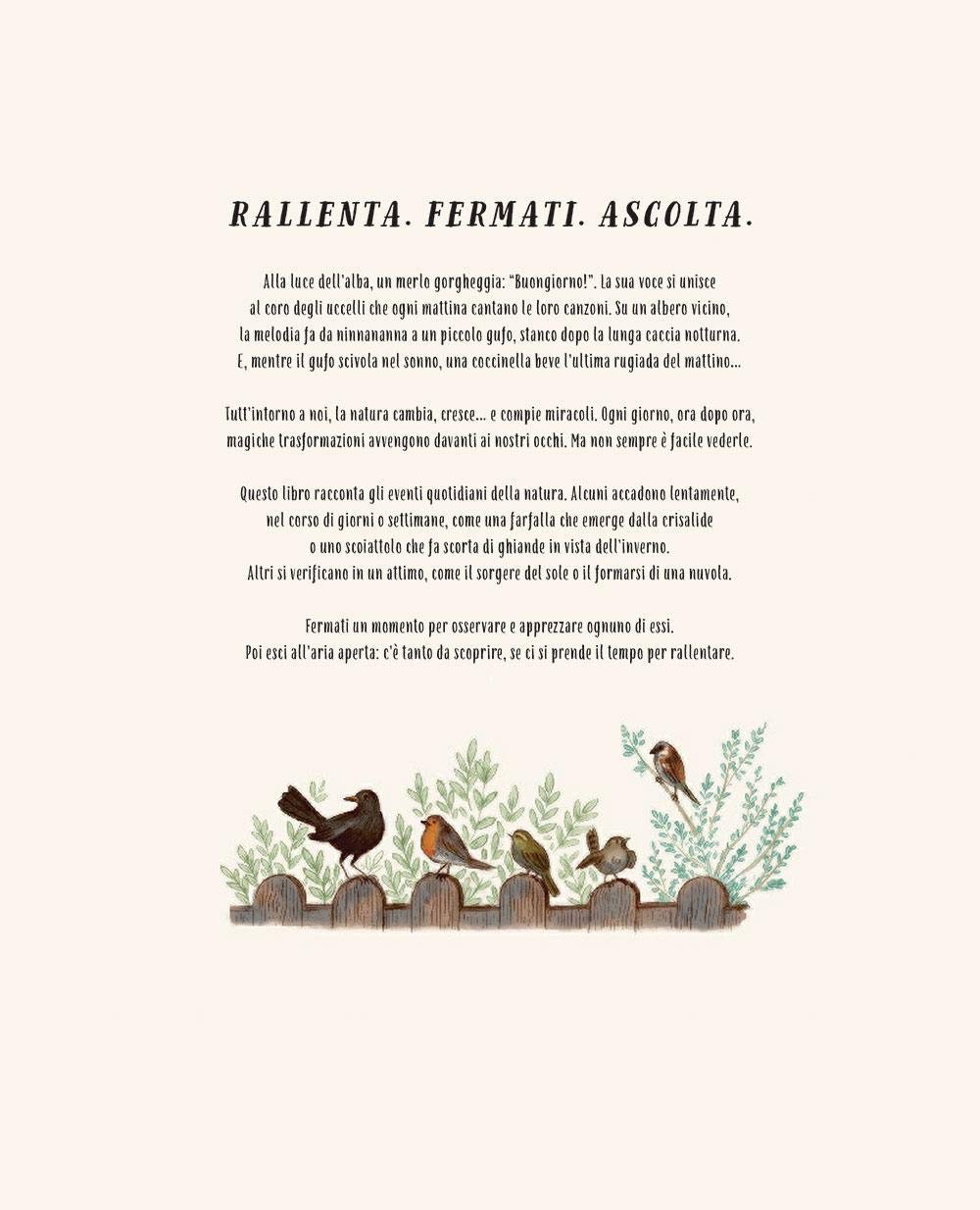 PIANO PIANO... OSSERVARE LA NATURA PER VIVERE SENZA FRETTA. 50 STORIE