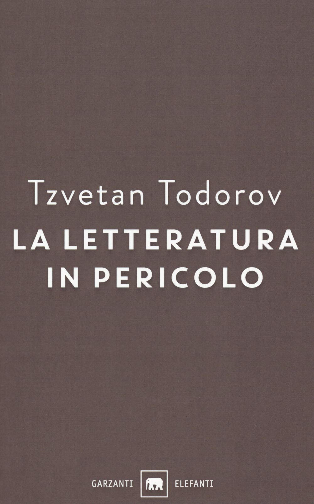 LA LETTERATURA IN PERICOLO