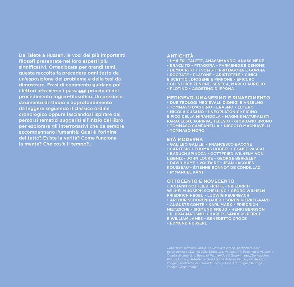 FILOSOFIA. UN'ANTOLOGIA ILLUSTRATA