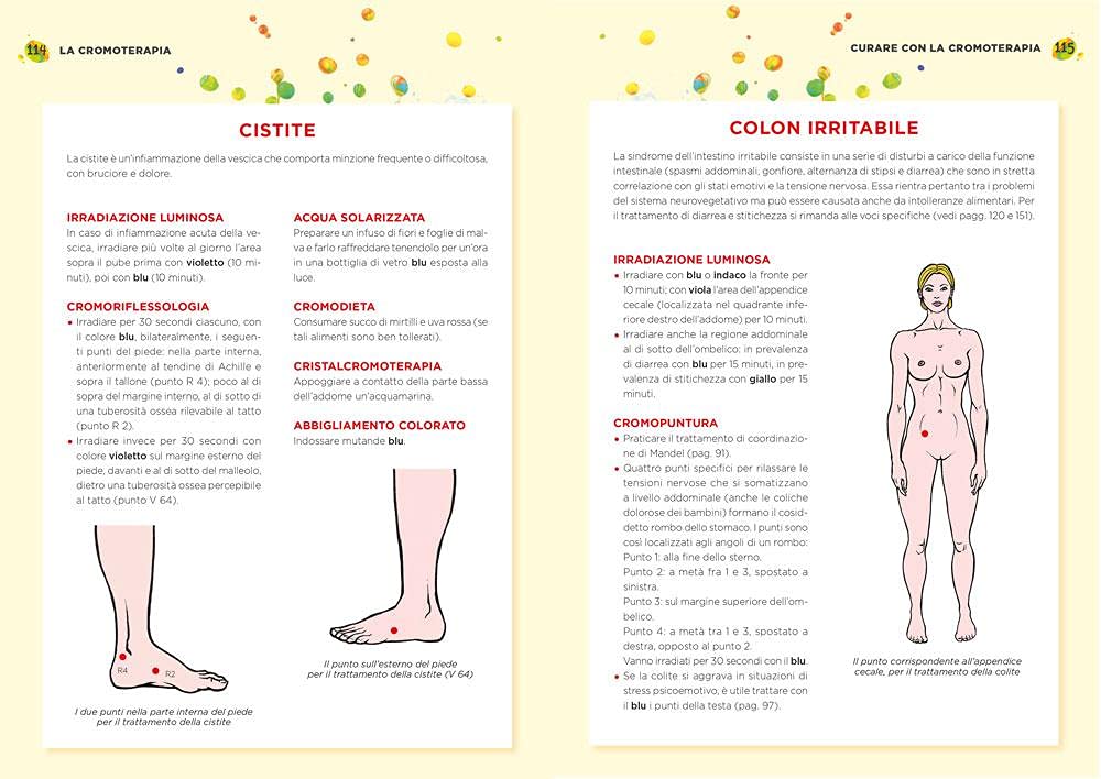 CROMOTERAPIA.  SALUTE E BENESSERE CON I COLORI