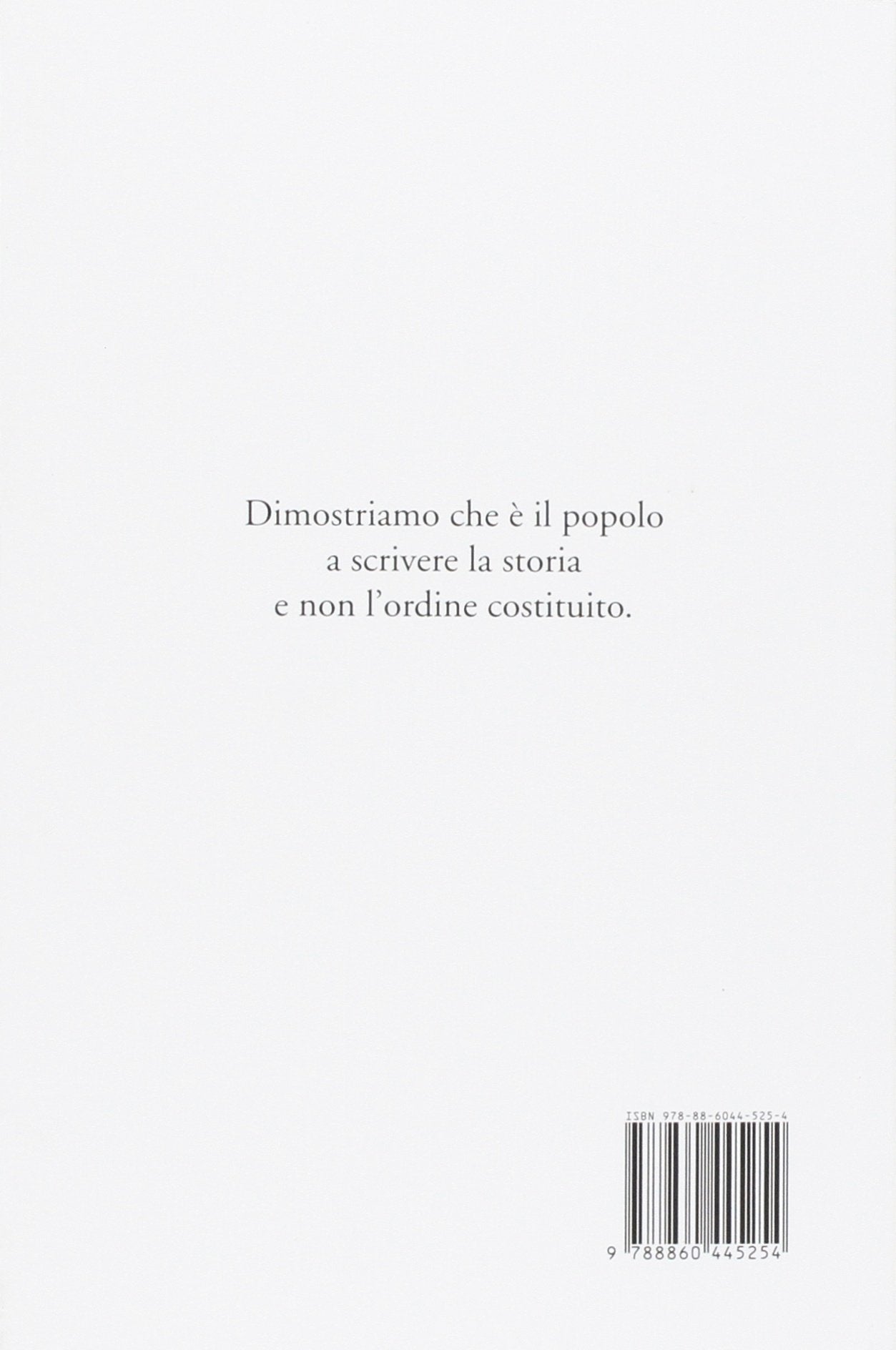 DEMACRAZIA. IL POPOLO È IL MIO PARTITO. IL MANIFESTO DI LUIGI DE MAGISTRIS