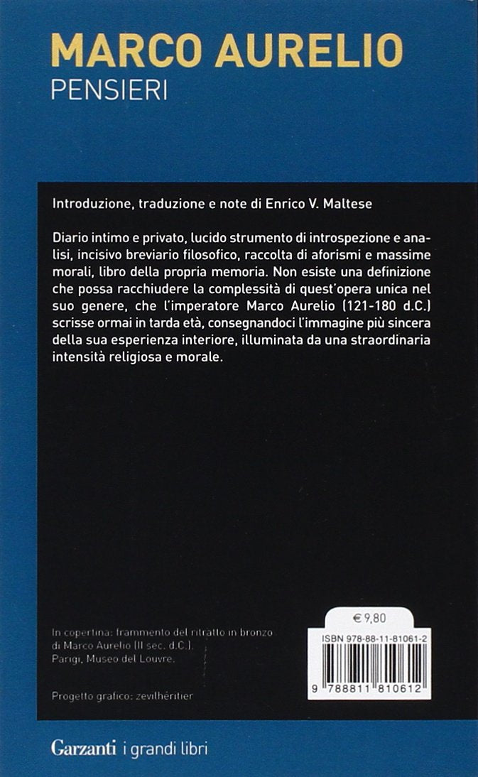 PENSIERI. A SE STESSO