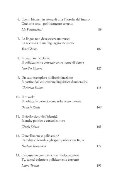 NON SI PUÒ PIÙ DIRE NIENTE? 14 PUNTI DI VISTA SU POLITICAMENTE CORRETTO E CANCEL CULTURE