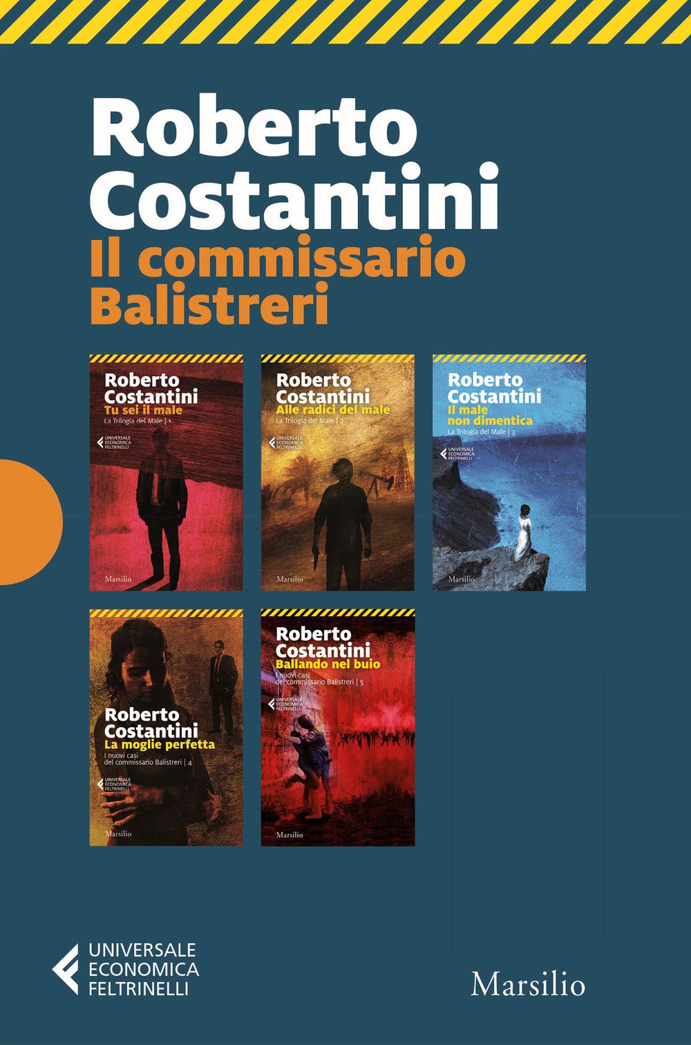 COMMISSARIO BALISTRERI: tu sei il male-alle radici del male-il male non dimentica-la moglie perfetta-ballando nel buio-da molto lontano (il)