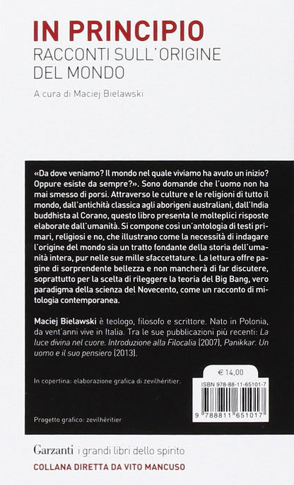 IN PRINCIPIO. RACCONTI SULL'ORIGINE DEL MONDO