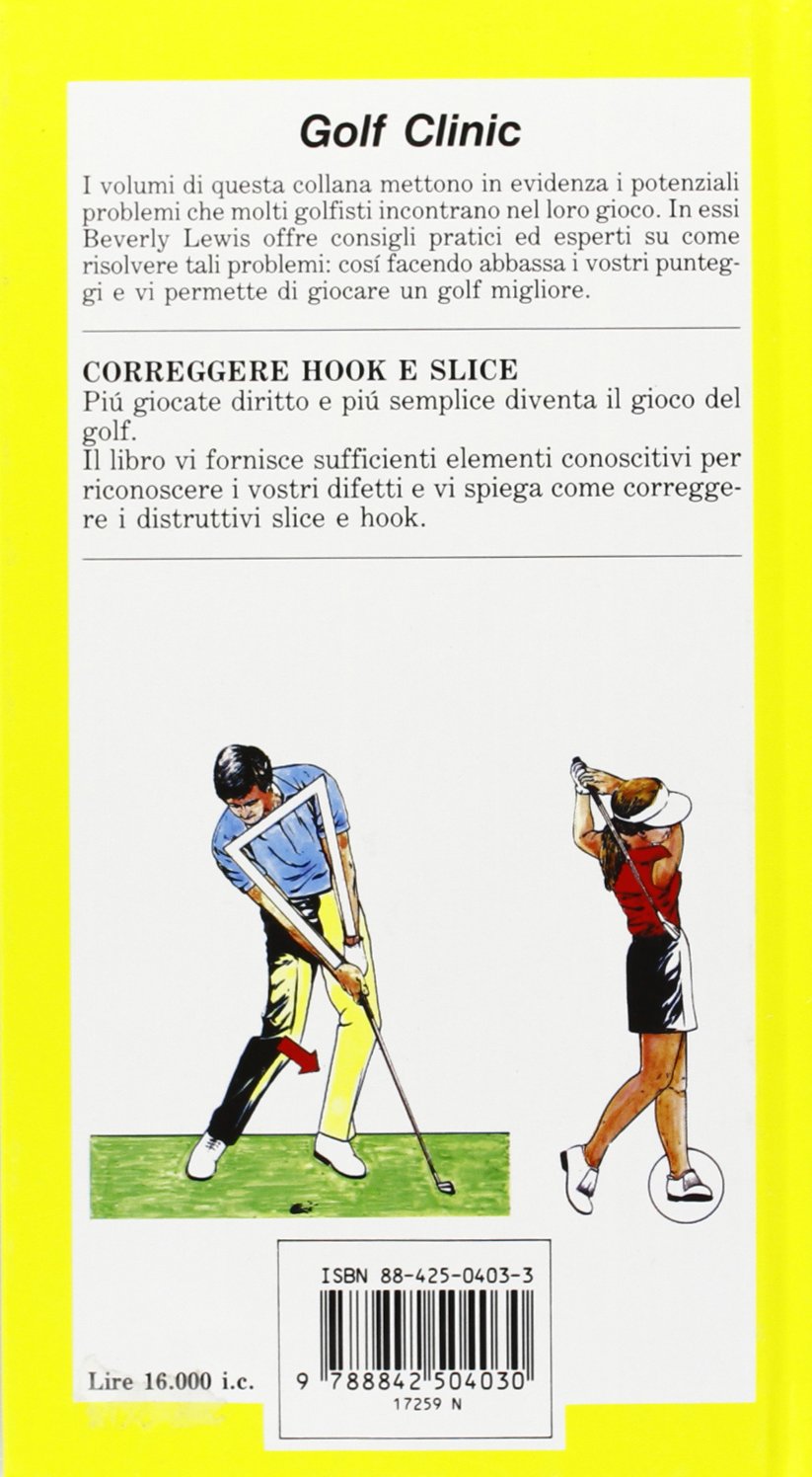GOLF CLINIC. CORREGGERE HOOK E SLICE (VOL. 3)