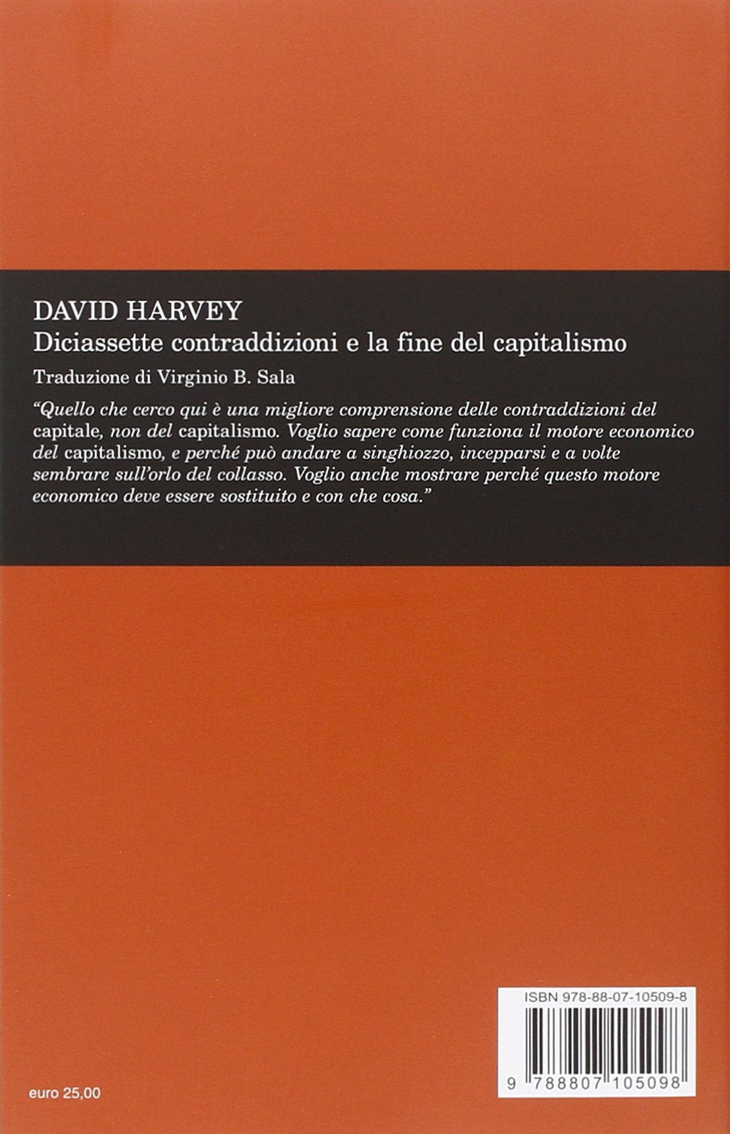 DICIASSETTE CONTRADIZIONI E LA FINE DEL CAPITALISMO