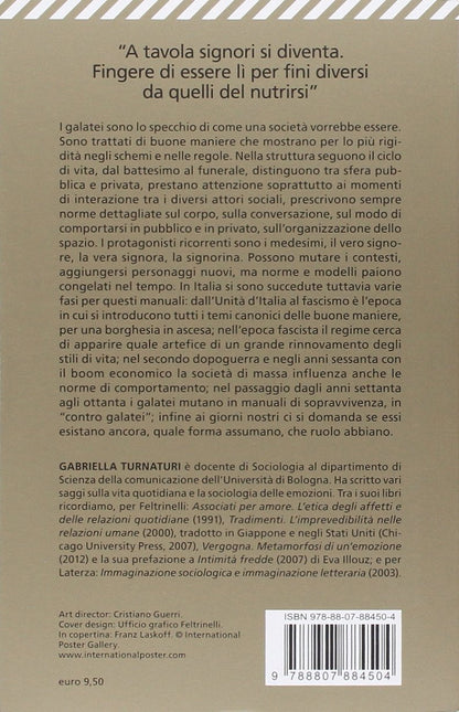 SIGNORE E SIGNORI D'ITALIA. UNA STORIA DELLE BUONE MANIERE