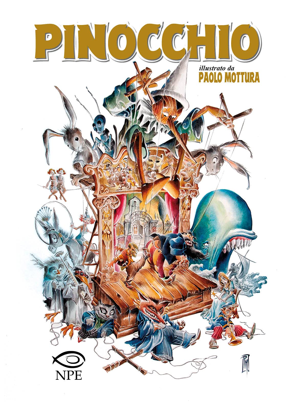 PINOCCHIO DI CARLO COLLODI. EDIZ. A COLORI