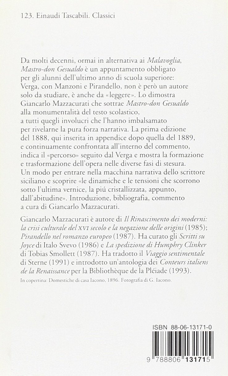 MASTRO DON GESUALDO