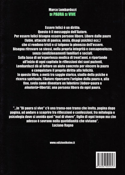 DI PAURA SI VIVE. SEI LIVELLI PER COMPRENDERE E SUPERARE GLI ATTACCHI DI PANICO E LE FOBIE