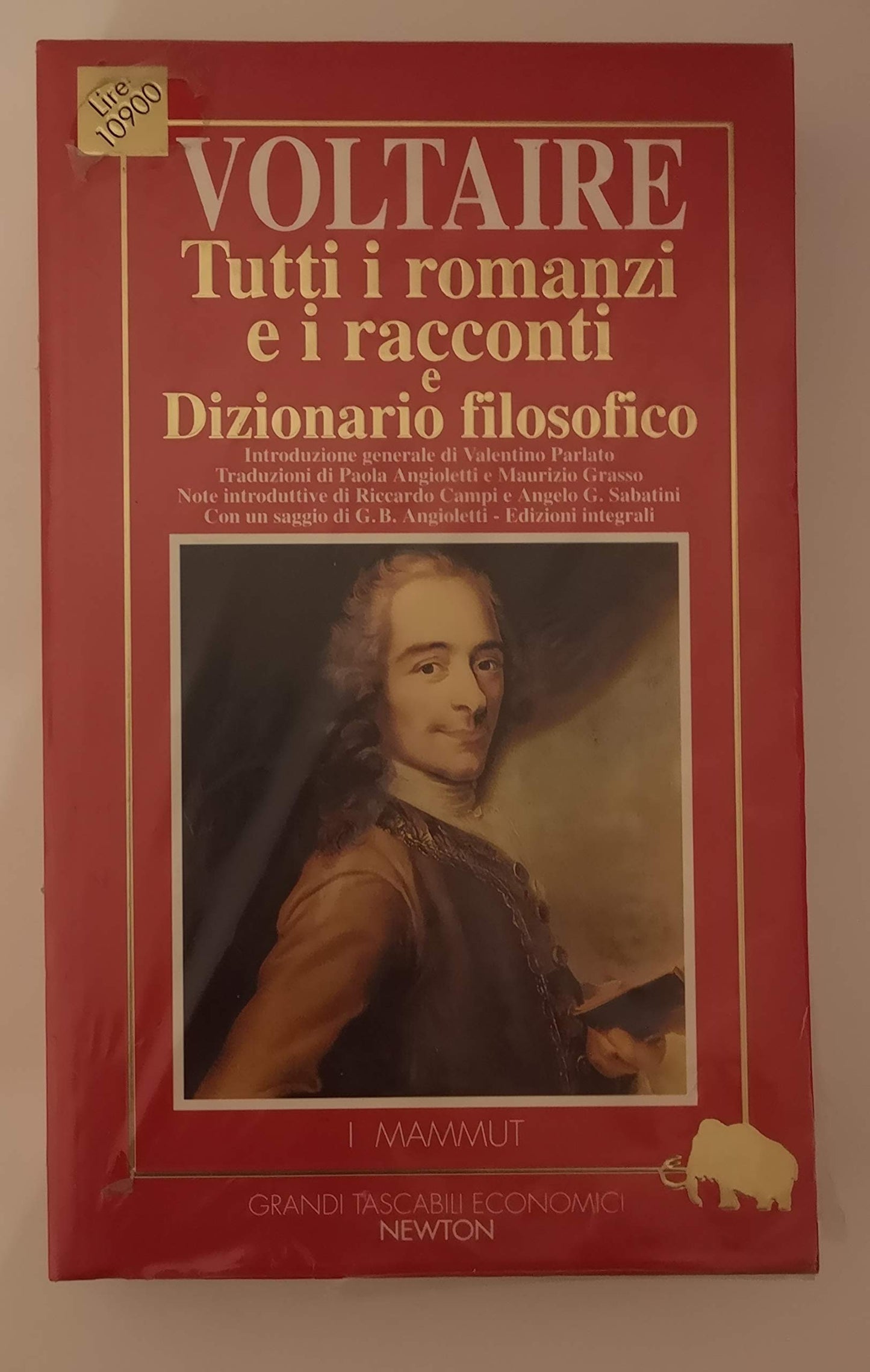 TUTTI I ROMANZI-I RACCONTI-DIZIONARIO FILOSOFICO