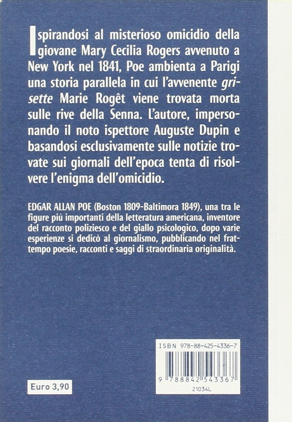 IL MISTERO DI MARIE ROGET