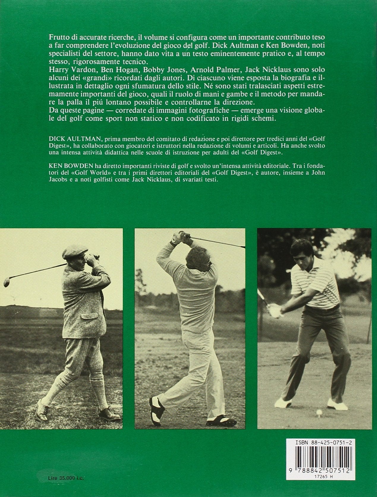 I MAESTRI DEL GOLF. IMPARIAMO DA LORO
