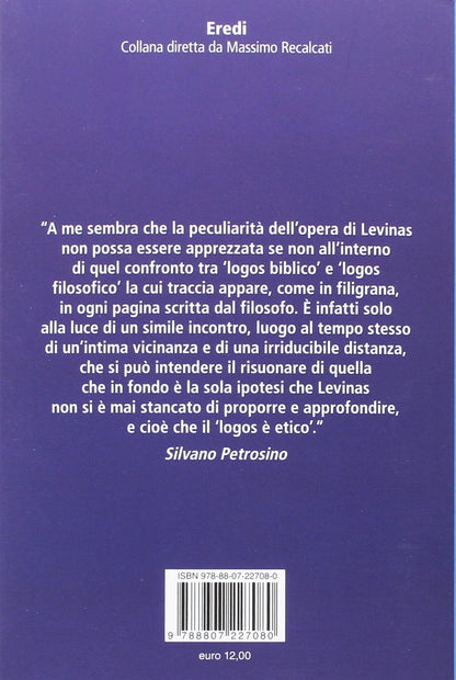 EMMANUEL LEVINAS. LE DUE SAPIENZE