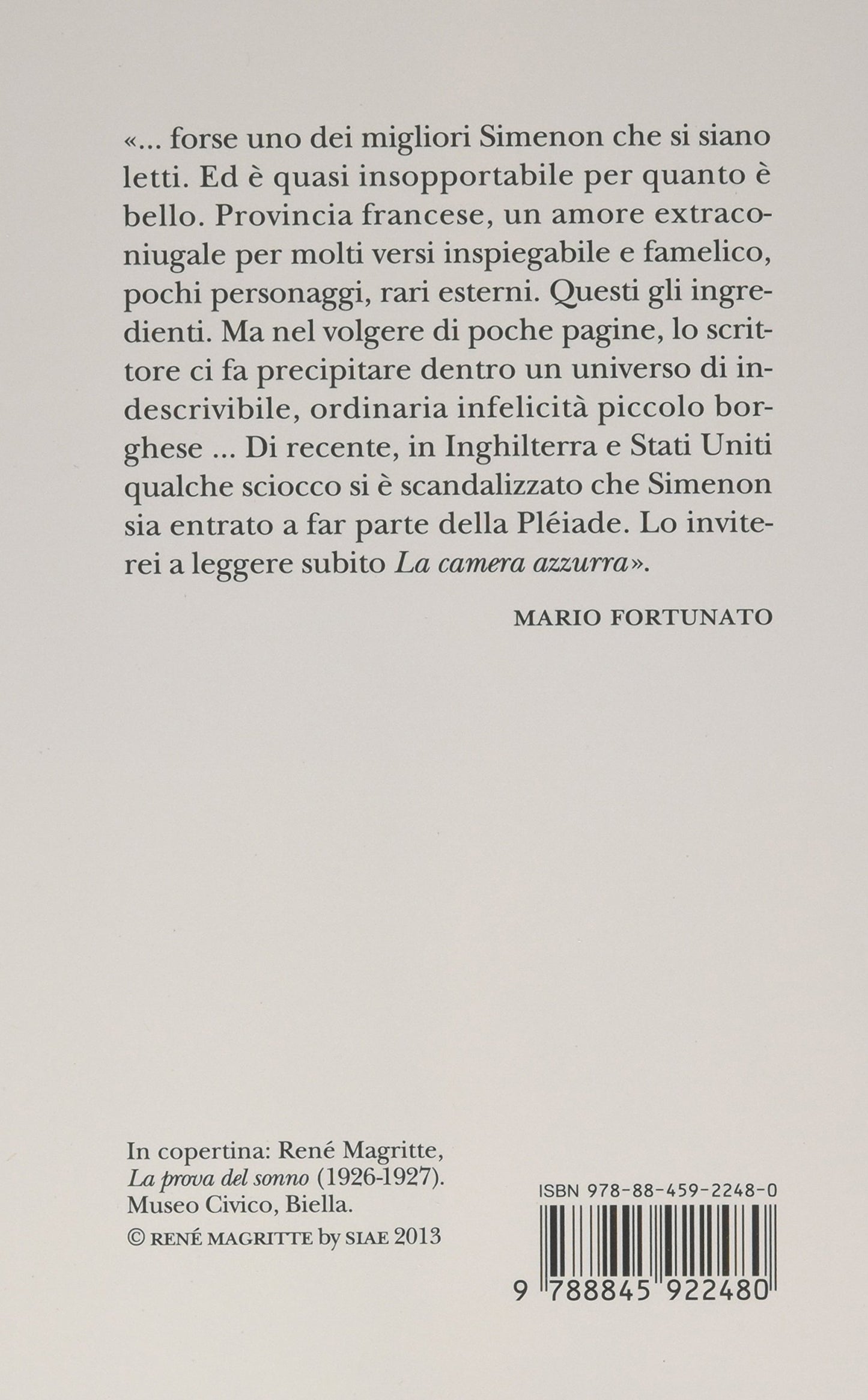 LA CAMERA AZZURRA