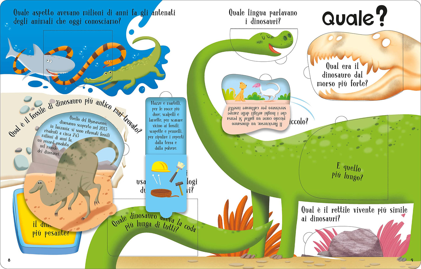 I DINOSAURI. IL LIBRO DEI PERCHÉ. EDIZ. A COLORI