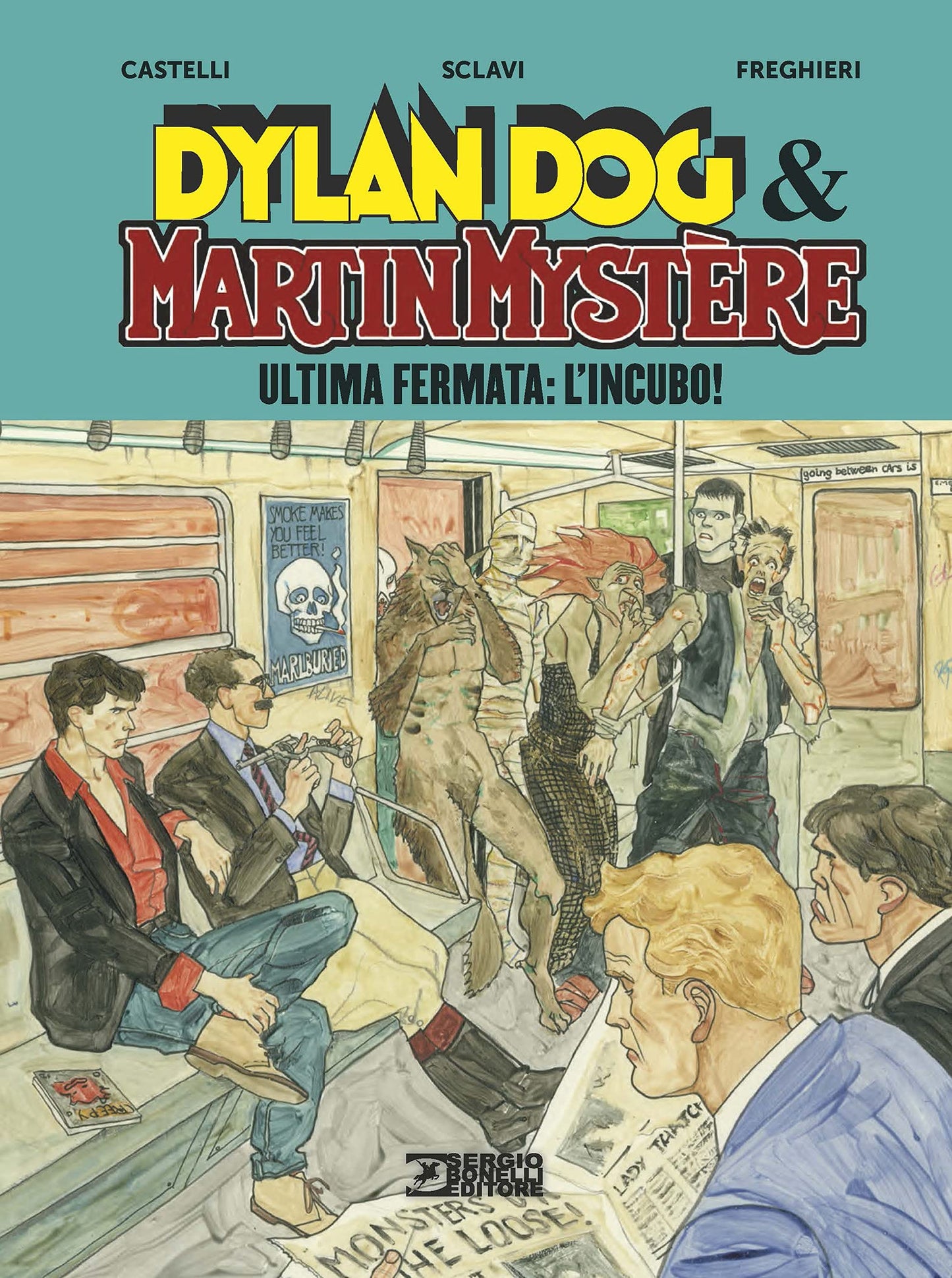 ULTIMA FERMATA: L'INCUBO! DYLAN DOG & MARTIN MISTÈRE