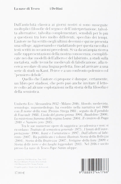 DALL'ALBERO AL LABIRINTO. STUDI STORICI SUL SEGNO E L'INTERPRETAZIONE