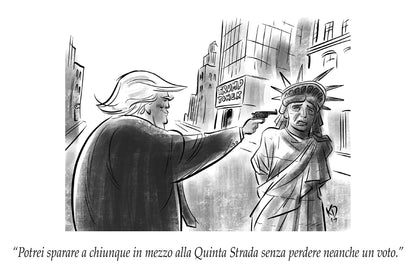 IMPRES(ID)ENTABILE. DONALD TRUMP SECONDO GLI AMERICANI