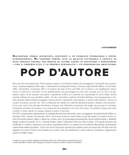 TEX. 70 ANNI DI UN MITO. CATALOGO DELLA MOSTRA (MILANO, 2 OTTOBRE 2018 - 27 GENNAIO 2019)
