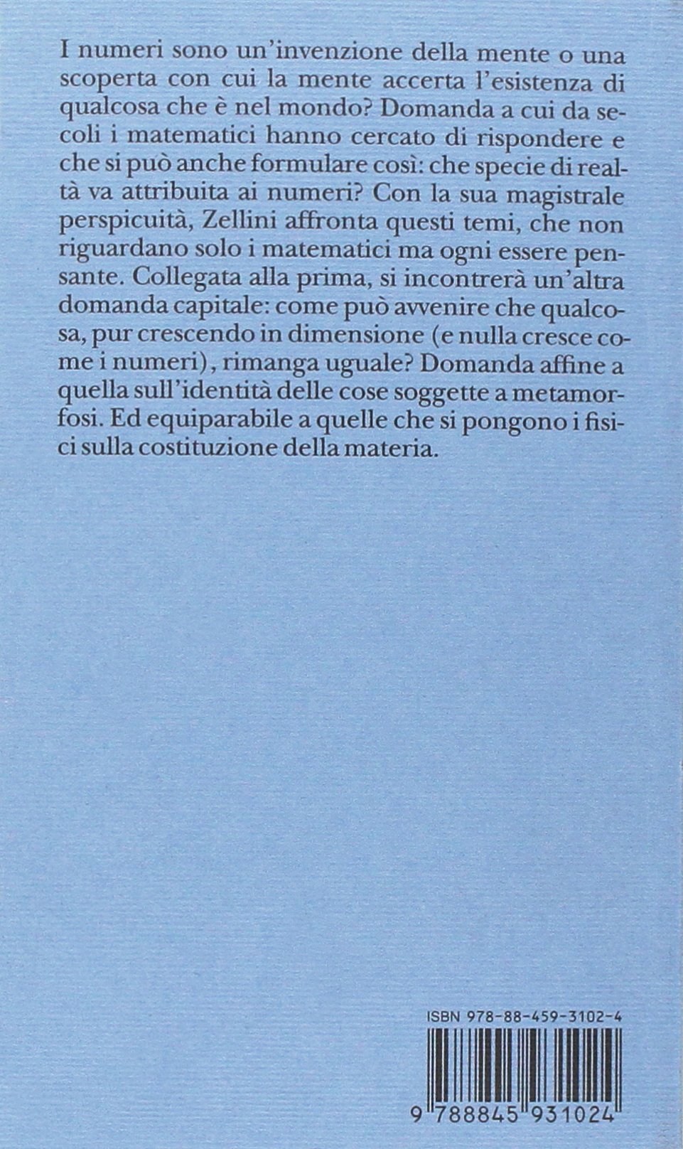 LA MATEMATICA DEGLI DÈI E GLI ALGORITMI DEGLI UOMINI