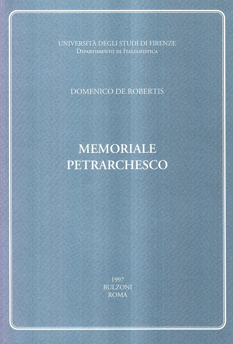 MEMORIALE PETRARCHESCO