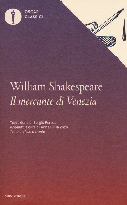 IL MERCANTE DI VENEZIA. TESTO INGLESE A FRONTE