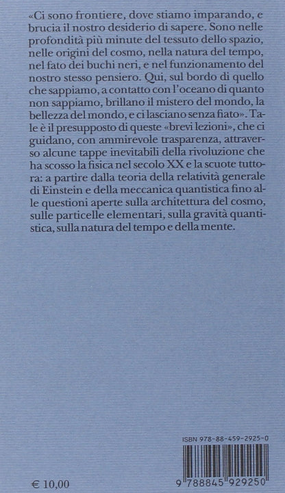 SETTE BREVI LEZIONI DI FISICA