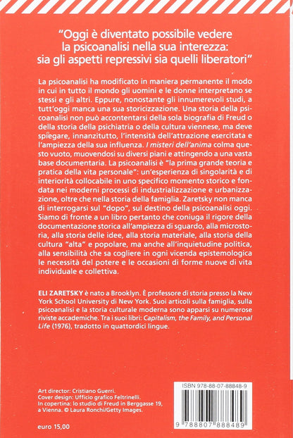 MISTERI DELL'ANIMA. Una storia sociale e culturale della psicoanalisi (i)