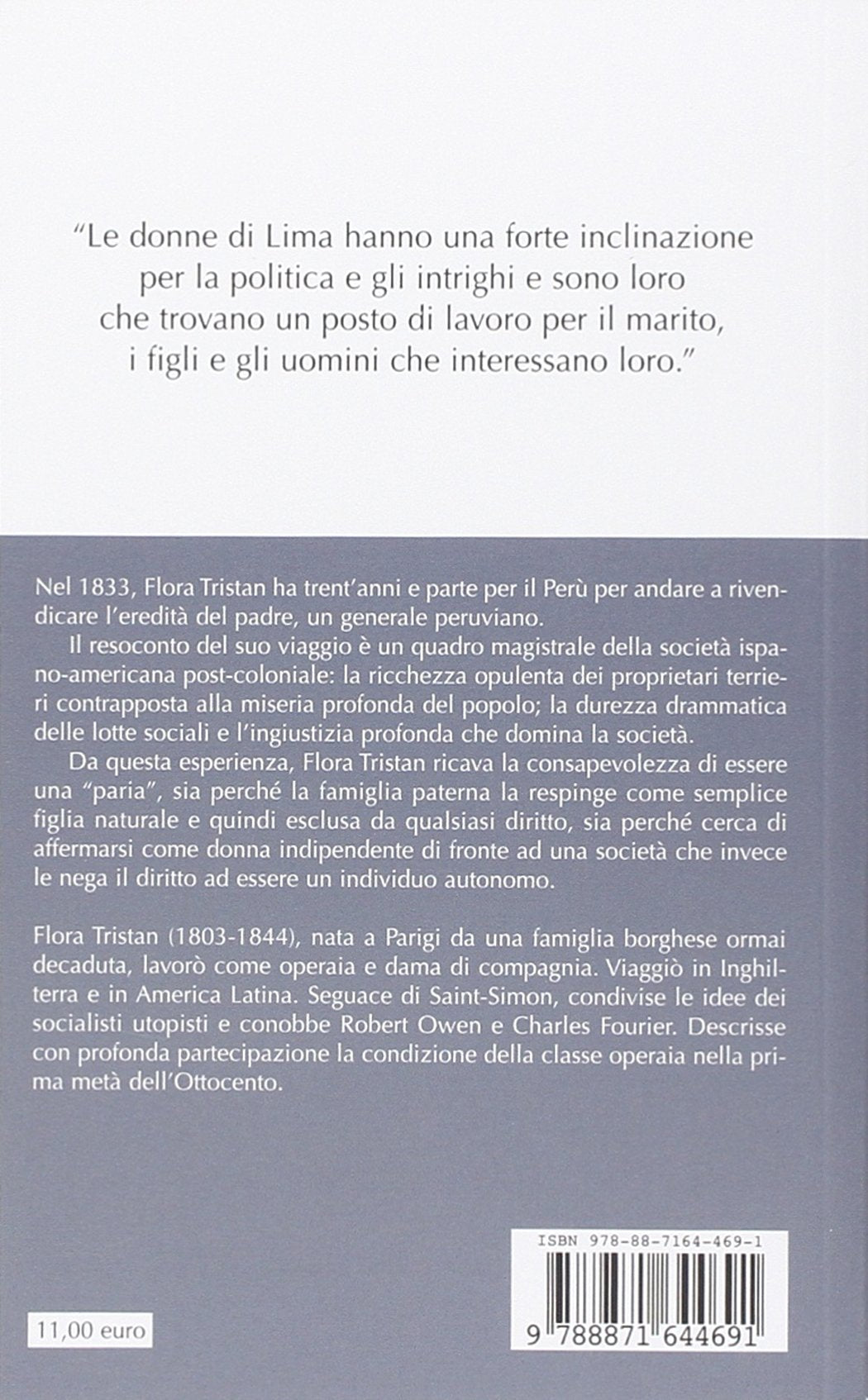 LE PEREGRINAZIONI DI UNA PARIA