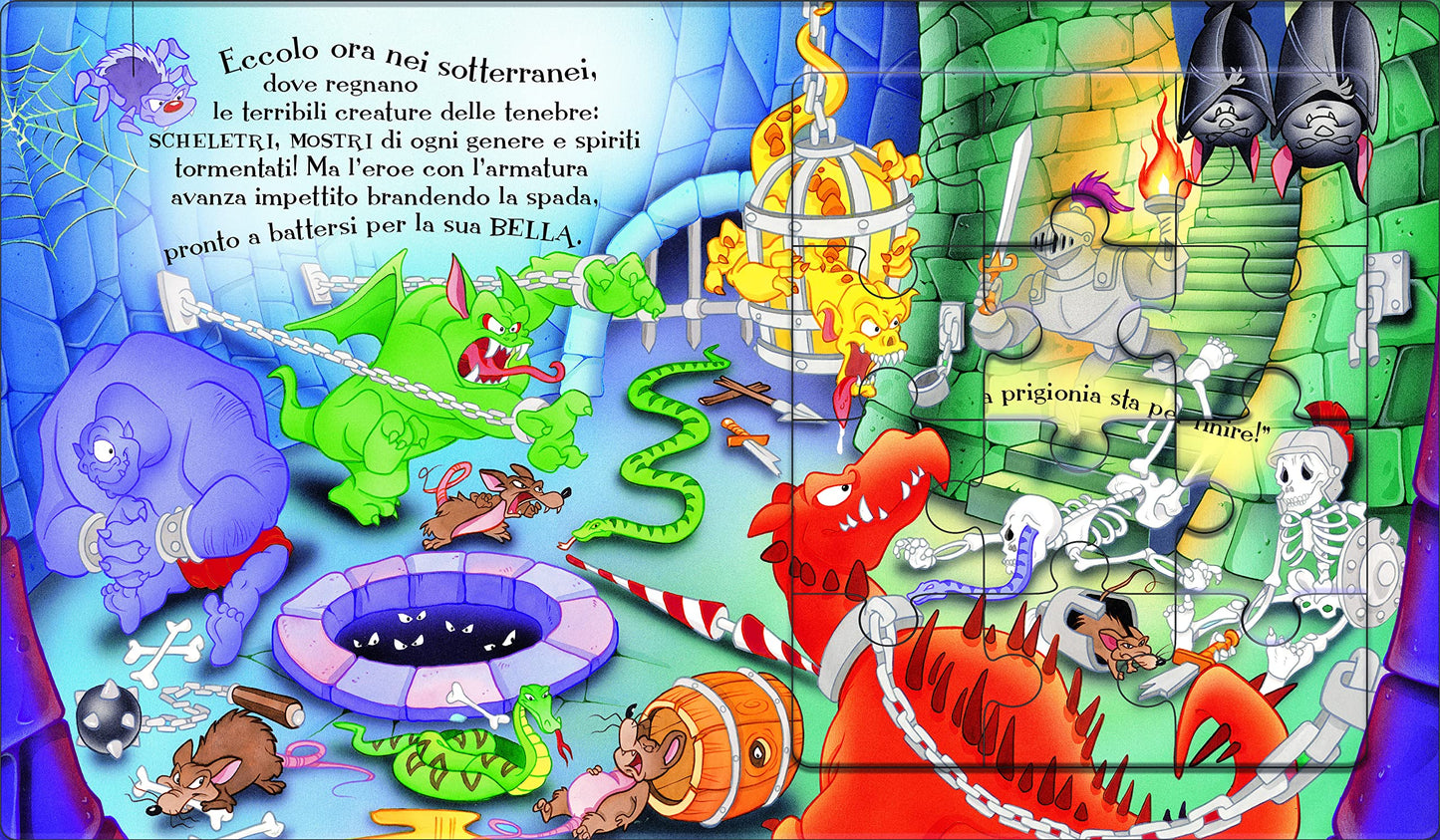 IL CASTELLO DELLA PAURA. EDIZ. A COLORI. CON 4 PUZZLE