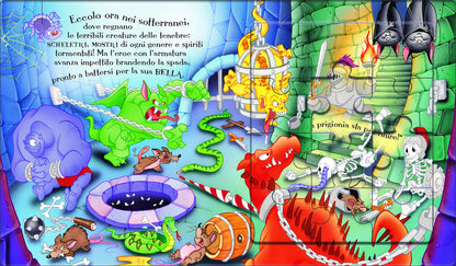 IL CASTELLO DELLA PAURA. EDIZ. A COLORI. CON 4 PUZZLE