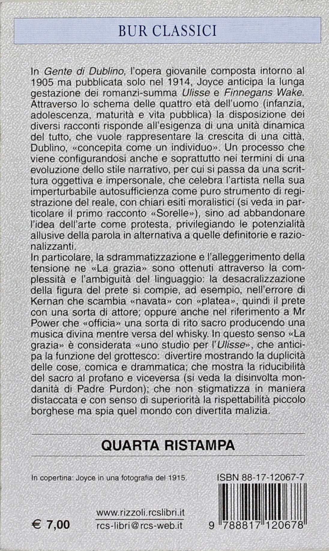 LA GRAZIA. TESTO INGLESE A FRONTE