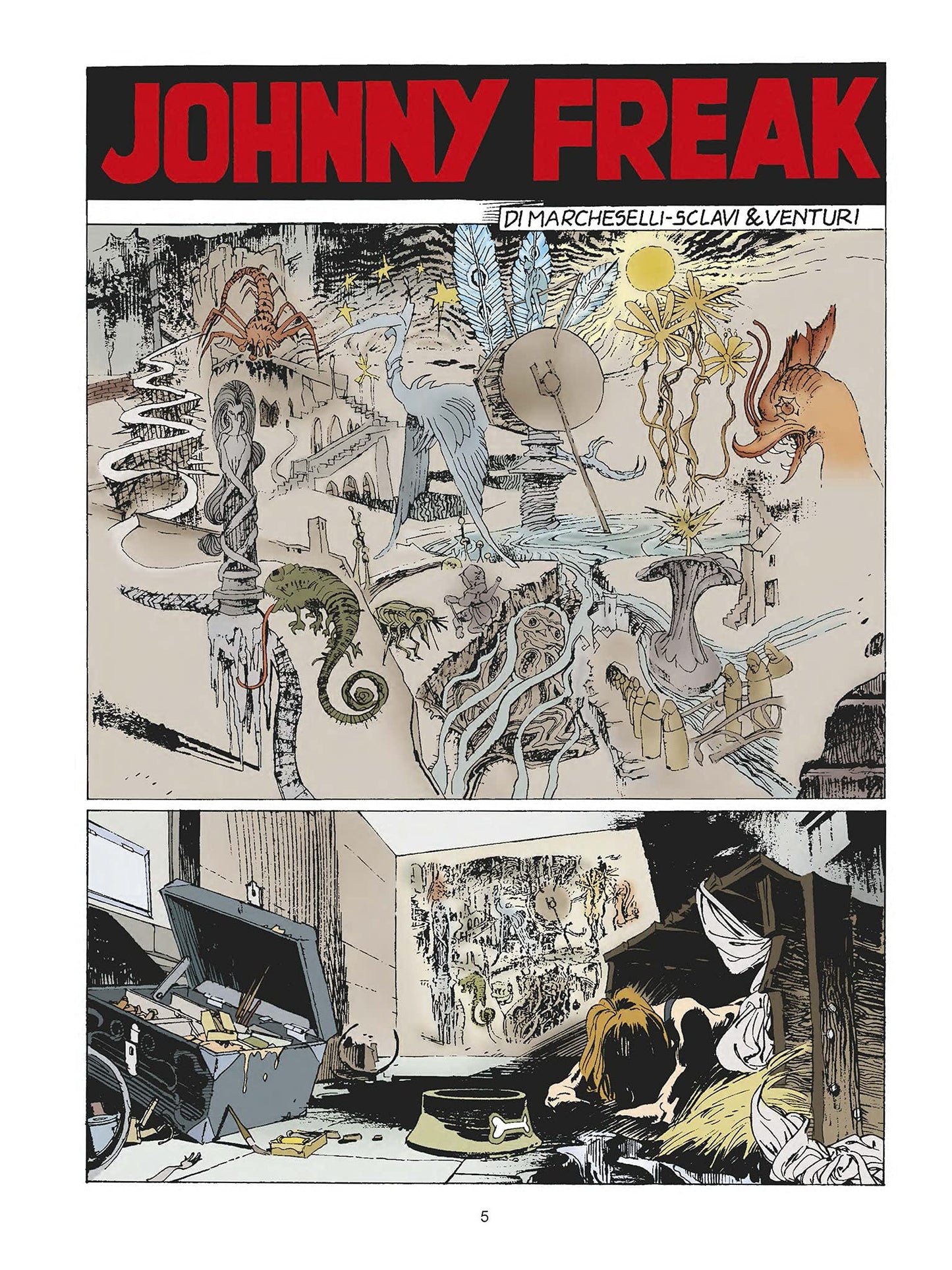 DYLAN DOG. JOHNNY FREAK