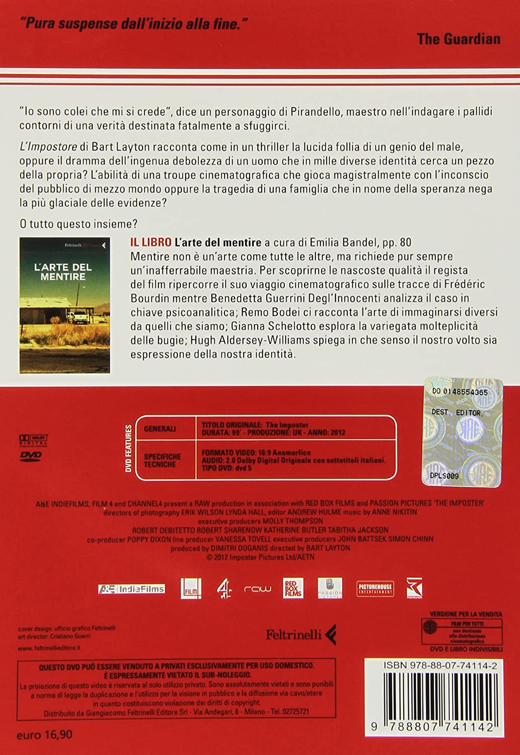 L' IMPOSTORE (DVD+LIBRO)
