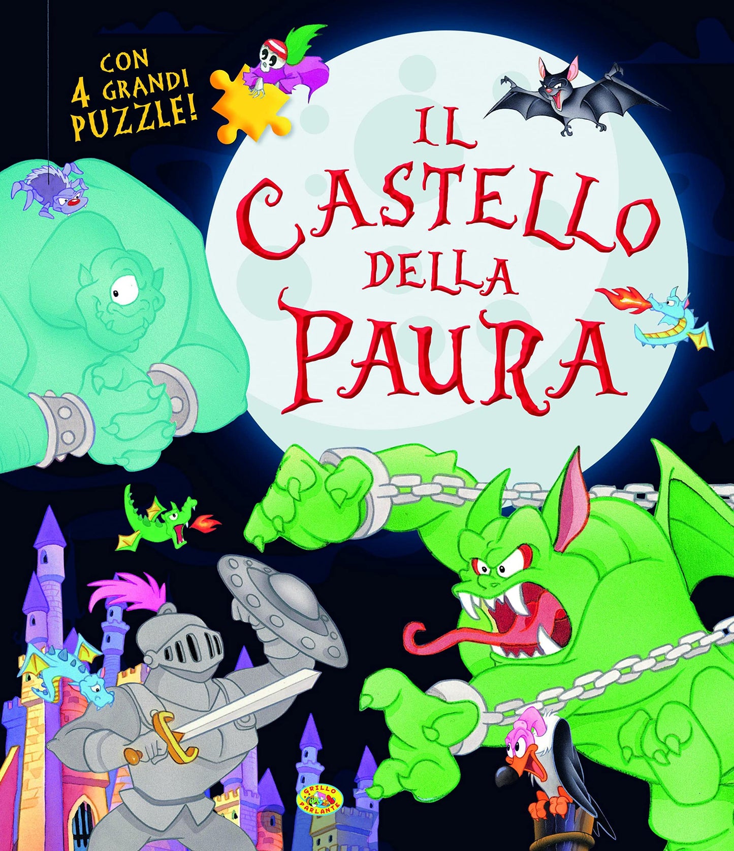 IL CASTELLO DELLA PAURA. EDIZ. A COLORI. CON 4 PUZZLE