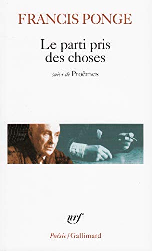 LE PARTI PRIS DES CHOSES