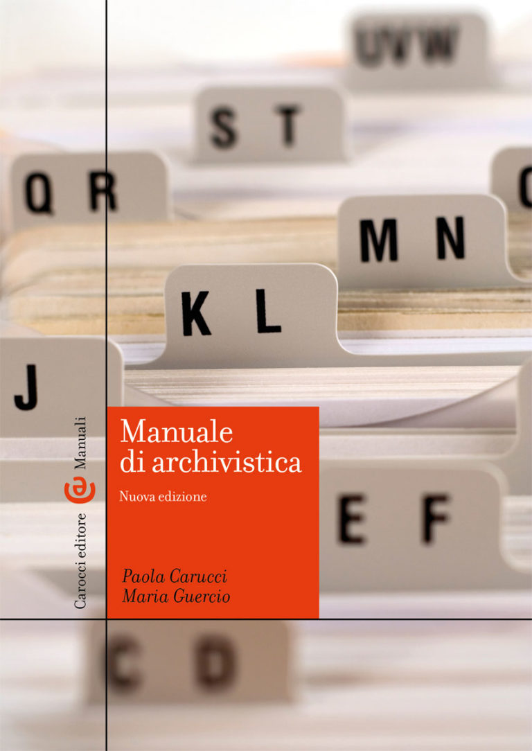 MANUALE DI ARCHIVISTA