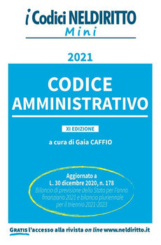 CODICE AMMINISTRATIVO 2021 MINi