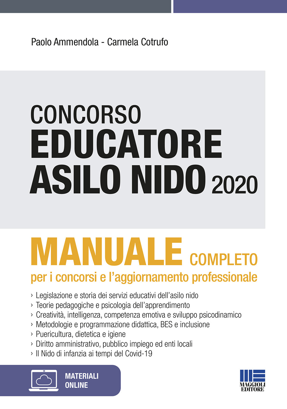 CONCORSO EDUCATORE ASILO NIDO 2020