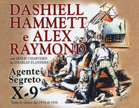 AGENTE SEGRETO X-9. TUTTE LE STRISCE DAL 1934 AL 1936