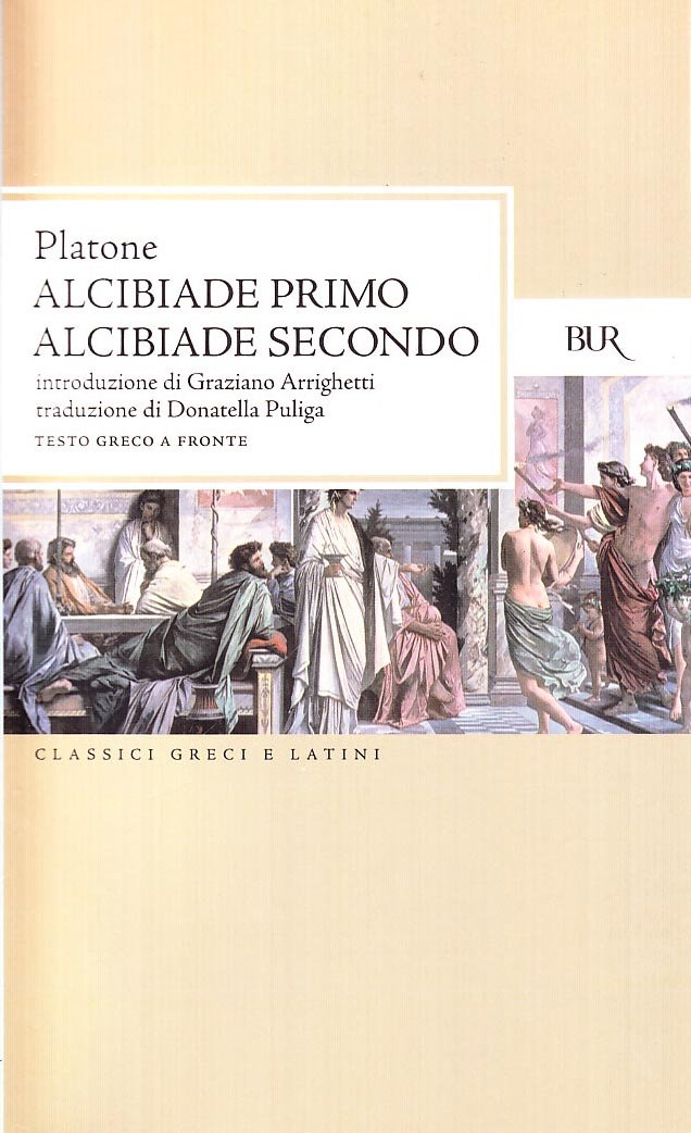 ALCIBIADE PRIMO-ALCIBIADE SECONDO. TESTO GRECO A FRONTE