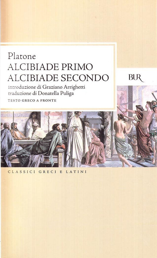 ALCIBIADE PRIMO-ALCIBIADE SECONDO. TESTO GRECO A FRONTE