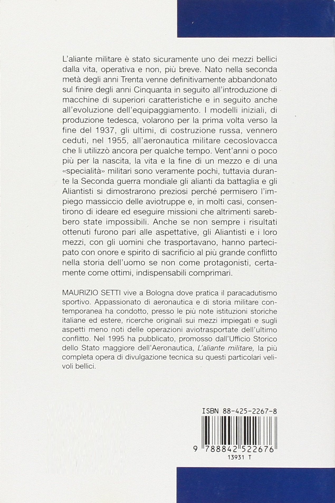 ALI SILENZIOSE. OPERAZIONI MILITARI CON ALIANTI DURANTE LA SECONDA GUERRA