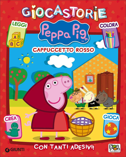 CAPPUCCETTO ROSSO. PEPPA PIG. ACTIVITY BOOK. CON ADESIVI. EDIZ. A COLORI