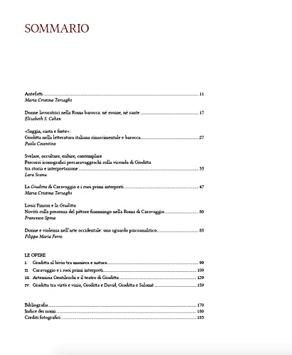 CARAVAGGIO E ARTEMISIA. LA SFIDA DI GIUDITTA