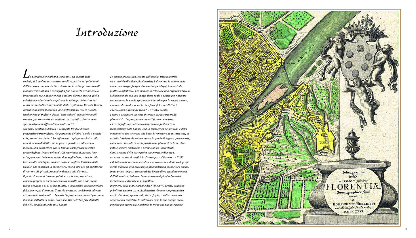 CITTÀ NEL TEMPO. CARTOGRAFIA URBANA DAL RINASCIMENTO AL XX SECOLO. EDIZ. ILLUSTRATA