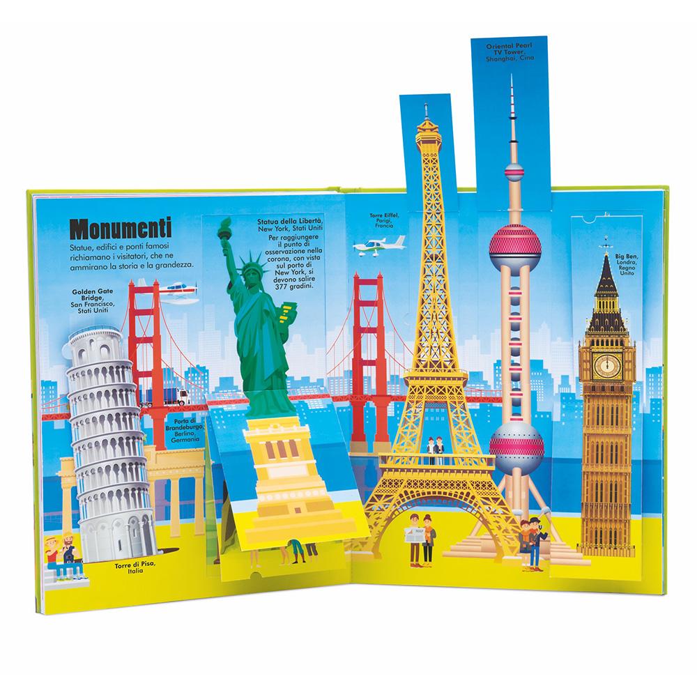 CITTÀ, GRATTACIELI E MONUMENTI. IL LIBRO DEI FLIP FLAP. EDIZ. A COLORI