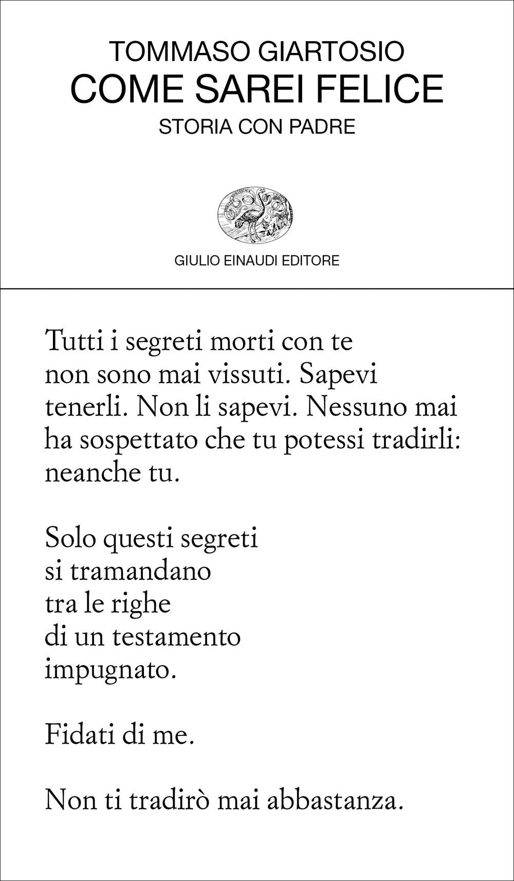 COME SAREI FELICE. STORIA CON PADRE